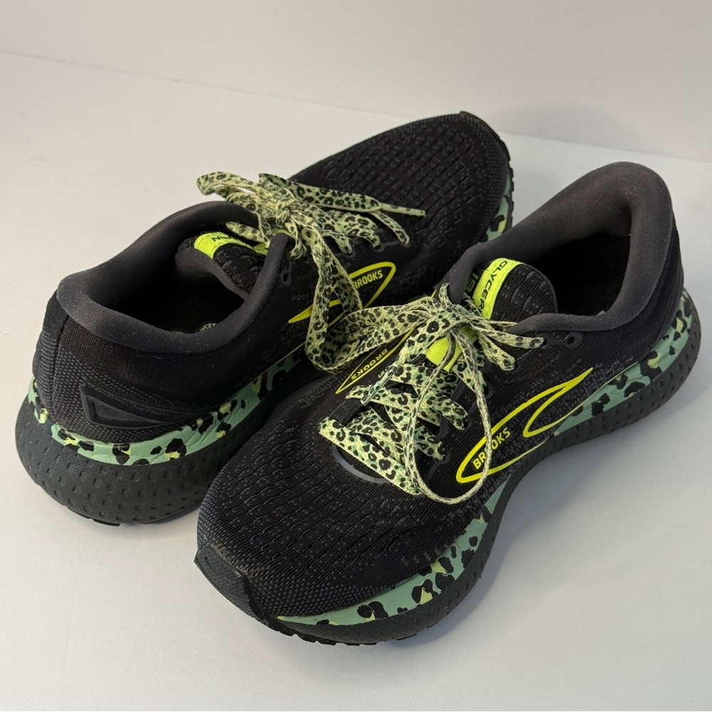 Brooks Glycerin 19 Run Wild Electric Cheetah Women's Running Shoes Size 5.5 - Picture 6 of 11